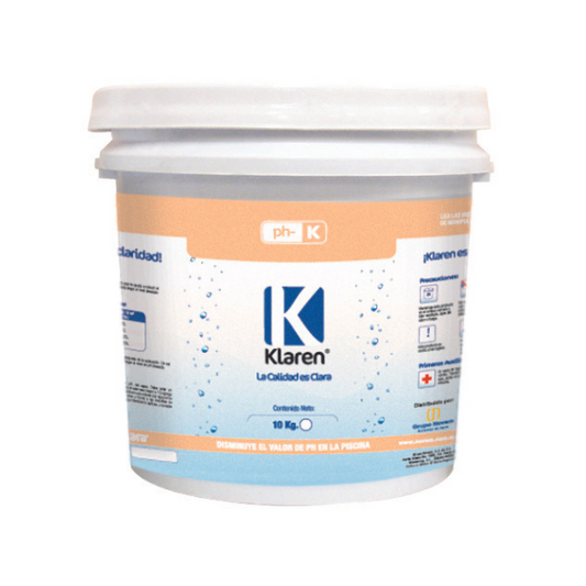 Regulador De Ph- Envase De 10 Kgs Klaren